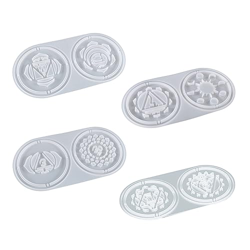 Kristall-Tropfenform, 7 Anhänger, Ornament, Doppelzweck-Ablageschale, Silikon-Ornament-Formen für Epoxidharz Kristall-Tropfenform, 7 Anhänger, Ornament, Doppelzweck-Ablageschale, Silikon-Ornament-Formen für Epoxidharz von ERRORY