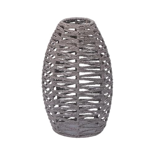Lampenschirm aus gewebtem Rattan, für Deckenleuchter, Kronleuchter, Lampenschirme für Zuhause, Schlafzimmer, Wohnzimmer, Dekoration, handgewebter Kronleuchter-Lampenschirm von ERRORY