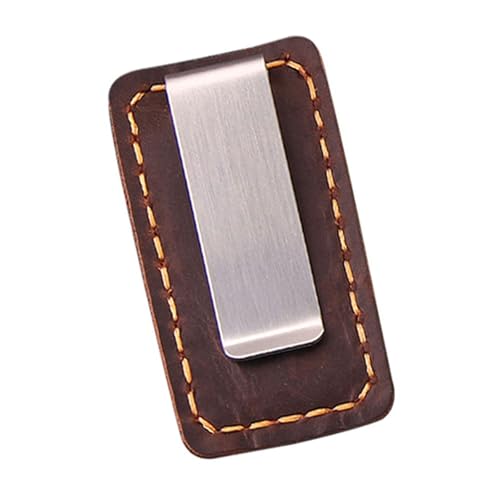 Leder-Stifthalter mit Clip, 4,1 x 7,1 cm, Stifthalter, einzelner Schlitz für Tagebücher, Notizbuch, Planer, Ordner, Klemmbrett, Klassenzimmer, Leder-Organizer Leder-Stifthalter mit Clip, 4,1 x 7,1 cm, Stifthalter, einzelner Schlitz für Tagebücher, Notizbuch, Planer, Ordner, Klemmbrett, Klassenzimmer, Leder-Organizer von ERRORY