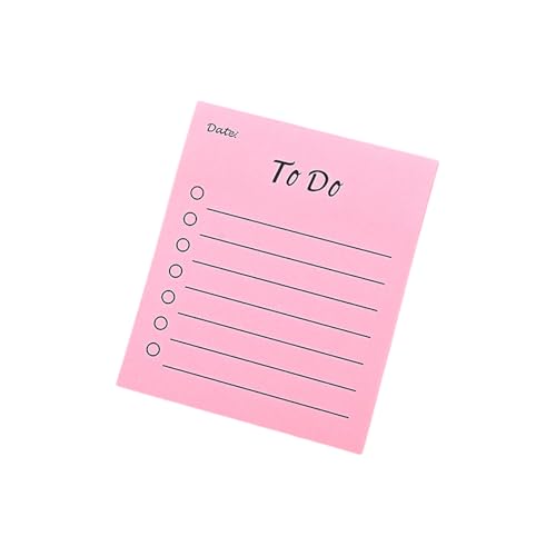 Multifunktionaler Notizblock, liniert, Schreibblock, Papier, praktische Haftnotizen, schöne Notizen, Schulbedarf, To-Do-Liste, Memos, Aufkleber, liniert, Schreiben, Schule, Bürobedarf von ERRORY