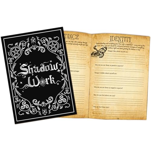 Notizbuch mit 42 Blatt, spirituelles Praxis-Tagebuch, Tarot-Tracking, Notizblöcke, okkultes Ritual-Notizbuch von ERRORY