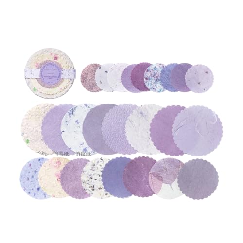 Papierscheiben für Scrapbooking, Verzierungen, Papierausschnitte, ForJournaling, Bastelset, Notizblock, kreativ von ERRORY