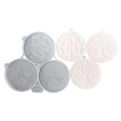 Silikonform, Schlüsselanhänger, Epoxidharz, Herz/runder Schlüsselanhänger, Schmuckherstellung für Heimwerker, Schlüsselanhänger von ERRORY