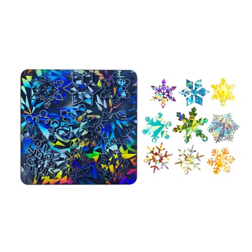 Silikonform mit Regenbogeneffekten, exquisite Schneeflocken-Anhänger, Harz-Formen, Schlüsselanhänger, Epoxidharz, Weihnachtsdekoration, Schneeflocken-Silikonformen, Urlaub, Bastelbedarf, Schmuckformen Silikonform mit Regenbogeneffekten, exquisite Schneeflocken-Anhänger, Harz-Formen, Schlüsselanhänger, Epoxidharz, Weihnachtsdekoration, Schneeflocken-Silikonformen, Urlaub, Bastelbedarf, Schmuckformen von ERRORY