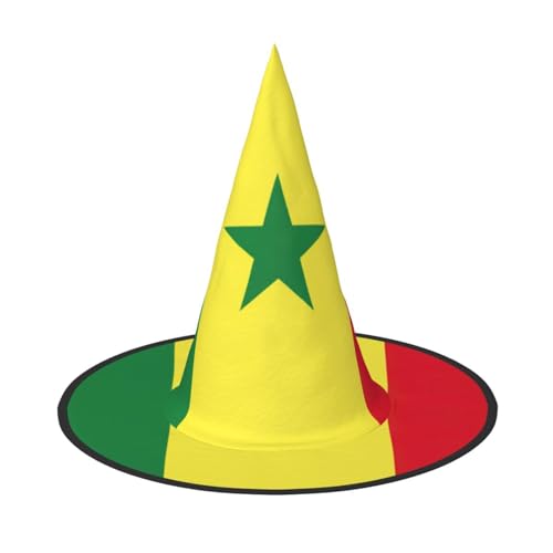 ERSDWRE Flagge des Senegals, Hexenhut, Zaubererhut, Cosplay, Zubehör für Halloween, Weihnachten, Karneval, Maskerade ERSDWRE Flagge des Senegals, Hexenhut, Zaubererhut, Cosplay, Zubehör für Halloween, Weihnachten, Karneval, Maskerade von ERSDWRE
