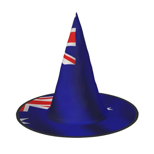 ERSDWRE Hexenhut mit australischer Flagge, Zaubererhut, Cosplay, Zubehör für Halloween, Weihnachten, Karneval, Maskerade ERSDWRE Hexenhut mit australischer Flagge, Zaubererhut, Cosplay, Zubehör für Halloween, Weihnachten, Karneval, Maskerade von ERSDWRE