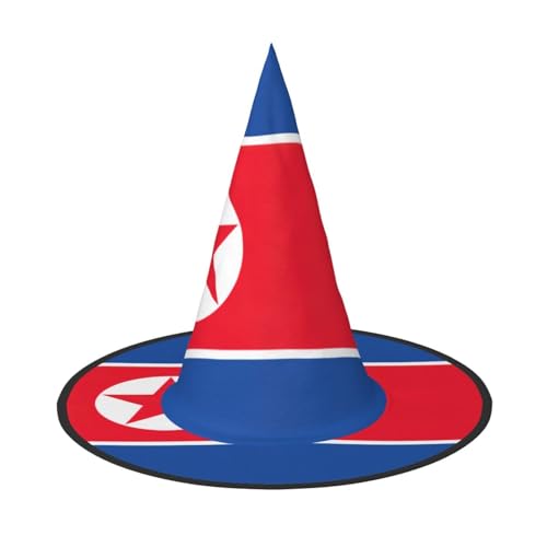 ERSDWRE Hexenhut mit koreanischer Flagge, Zaubererhut, Cosplay, Zubehör für Halloween, Weihnachten, Karneval, Maskerade ERSDWRE Hexenhut mit koreanischer Flagge, Zaubererhut, Cosplay, Zubehör für Halloween, Weihnachten, Karneval, Maskerade von ERSDWRE