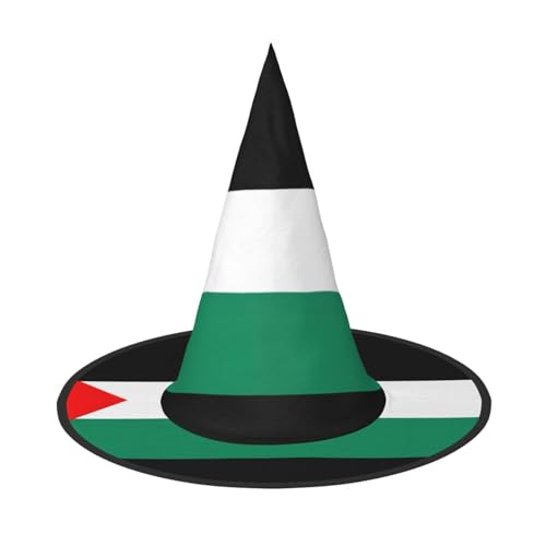 ERSDWRE Palästina-Flagge, Hexenhut, Zaubererhut, Cosplay, Zubehör für Halloween, Weihnachten, Karneval, Maskerade ERSDWRE Palästina-Flagge, Hexenhut, Zaubererhut, Cosplay, Zubehör für Halloween, Weihnachten, Karneval, Maskerade von ERSDWRE