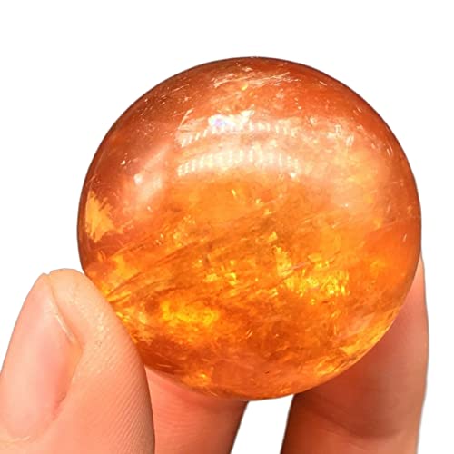 ERVDKXCOI Kristallkugel mit Ständer,Edelsteinkugel,Meditati 1Pcs Natural Citrine Calcite Quartz Crystal Dia 40mm Sphere Ball Gemstone ERVDKXCOI Kristallkugel mit Ständer,Edelsteinkugel,Meditati 1Pcs Natural Citrine Calcite Quartz Crystal Dia 40mm Sphere Ball Gemstone von ERVDKXCOI