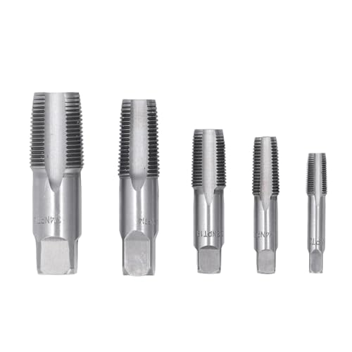 1/2 3/4 3/8 1/4 1/8 Zoll Kohlenstoffstahl -Gewinde Sanitär NPT TAP SET, für Sanitär, Automobile, Konstruktion mit Speichergehäuse von ERYUE