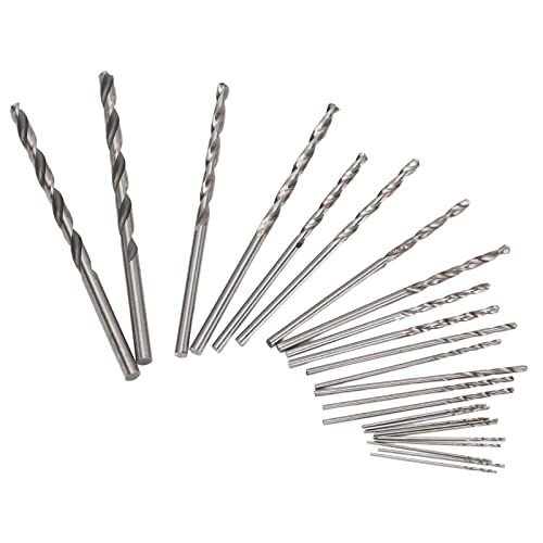 Robustes HSS -Mini -Mikro - -Bohrer -Bits für Schmuckwachen, Geeignet für Elektrogeräte, 9 Größen, Geeignet für, Hochgeschwindigkeits -Stahlmaterial Geeignet von ERYUE