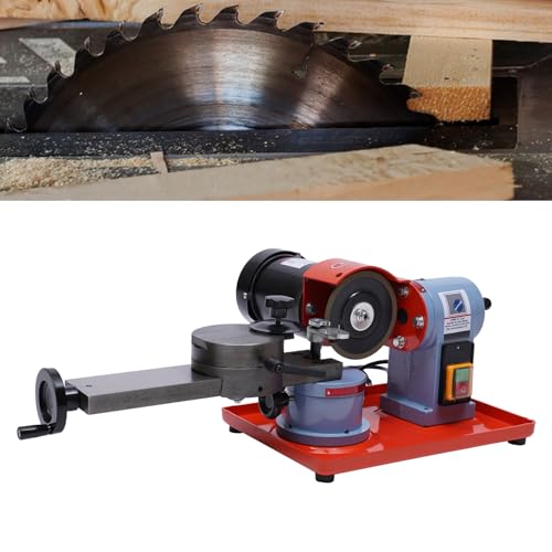 ERnonde - Kreissägeblatt Schärfgerät, 250W Kreissägeblattschärfer, Sägeblattschärfer Maschine, 2850 U/min Sägeblatt-Schleifmaschine, Sägeblattschärfgeräte für 80-700mm Kreis Sägeblatt ERnonde - Kreissägeblatt Schärfgerät, 250W Kreissägeblattschärfer, Sägeblattschärfer Maschine, 2850 U/min Sägeblatt-Schleifmaschine, Sägeblattschärfgeräte für 80-700mm Kreis Sägeblatt von ERnonde