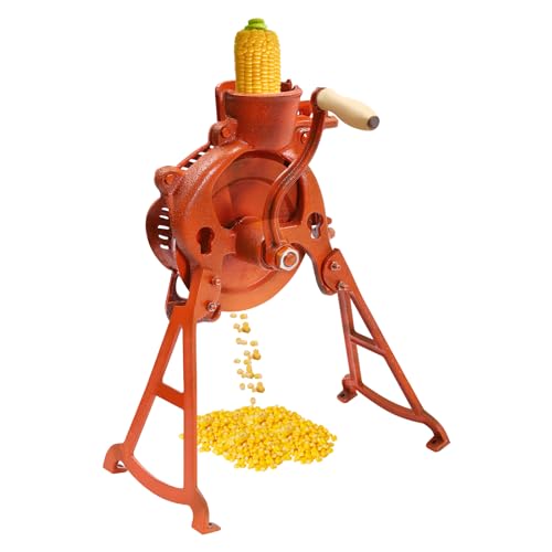 ERnonde Maisschäler mit Handkurbel, Maisdrescher Manuelle Maistrennmaschine Maiskolben-Schäler für das schnelle Maisdreschen zu Hause und auf kleinen Bauernhöfen, Orange ERnonde Maisschäler mit Handkurbel, Maisdrescher Manuelle Maistrennmaschine Maiskolben-Schäler für das schnelle Maisdreschen zu Hause und auf kleinen Bauernhöfen, Orange von ERnonde