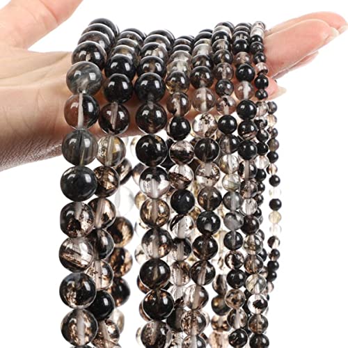 Natursteinperlen, weißer Mondstein, Amazonit, klare Achat-Muschelperle, lose Abstandsperlen für die Schmuckherstellung, DIY-Armband, Halskette, Wassermelone, Quarz, 4 mm, ca. 90 Stück Natursteinperlen, weißer Mondstein, Amazonit, klare Achat-Muschelperle, lose Abstandsperlen für die Schmuckherstellung, DIY-Armband, Halskette, Wassermelone, Quarz, 4 mm, ca. 90 Stück von ESCATIC