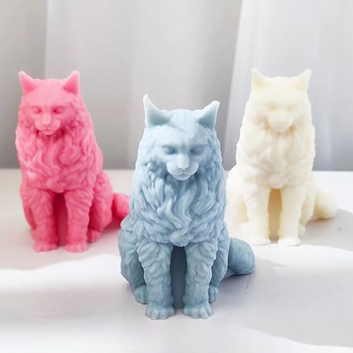 ESEDAGE 3D-Katzenform, Katze, Kerze, Tierform, Katze, Harz, Gießform, Harzform, Silikonform für Kerzen, Heimdekoration, Kerzenherstellung, 3D-Tierform, Tonform, ehx-cat-maine-sit ESEDAGE 3D-Katzenform, Katze, Kerze, Tierform, Katze, Harz, Gießform, Harzform, Silikonform für Kerzen, Heimdekoration, Kerzenherstellung, 3D-Tierform, Tonform, ehx-cat-maine-sit von ESEDAGE