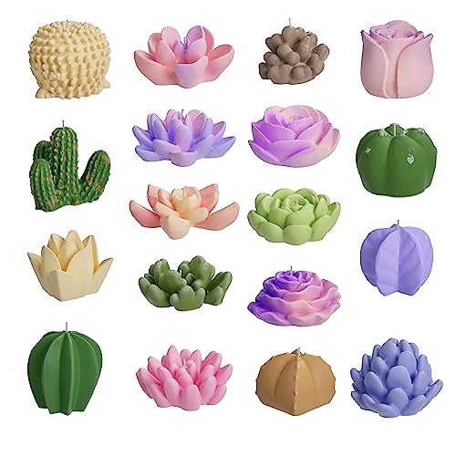 Silikonformen für Sukkulenten, Pfingstrosen, Rosen, Kunstharz, Gießformen für Heimdekoration und Kerzenherstellung, Wellen-Spiralform, 18 Stück Silikonformen für Sukkulenten, Pfingstrosen, Rosen, Kunstharz, Gießformen für Heimdekoration und Kerzenherstellung, Wellen-Spiralform, 18 Stück von ESEDAGE