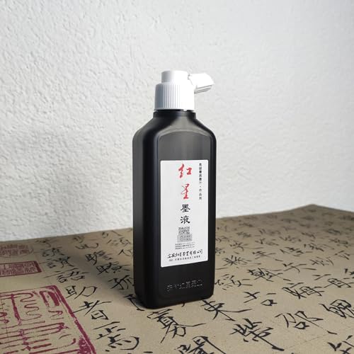 ESENG Chinesische Tusche, Sumi Ink, Chinesische Kalligraphie Tinte, Zeichentusche - schwarz - 180 ml von ESENG