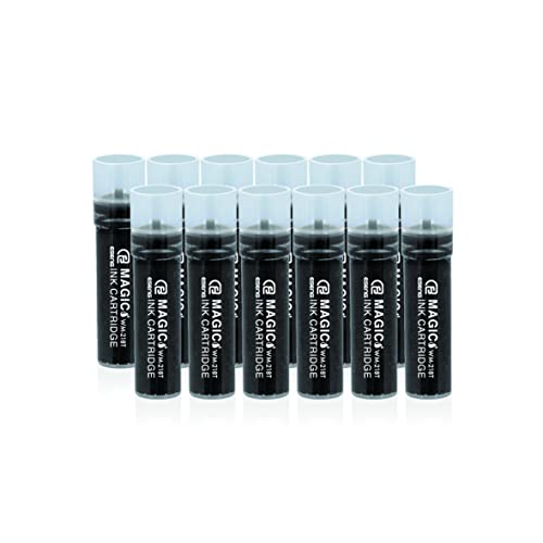 ESENG Whiteboard-Marker Patrone Magic WM-218T (12x Schwarz) von ESENG