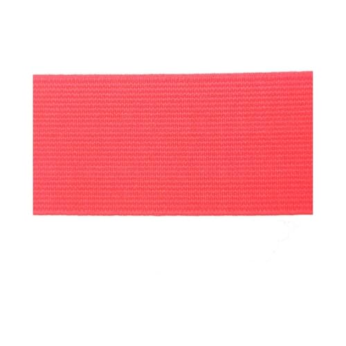 2M 20/25/30/40/50mm Gummiband Falten Über Elastische Band Für Unterwäsche Hosen BH Gummi Kleidung Einstellbare Weiche Bund Elastische (Fluoreszierend Rot, 25mm) von ESMENATZLS
