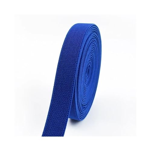 3/5 Meter, 10–50 mm elastische Bänder für Hosen, Taille, Gummiband, Stretch-Gurtband, Gürtel, DIY, Unterwäsche, Kleidung, Nähzubehör (Königsblau, 3 m _ 20 mm) von ESMENATZLS