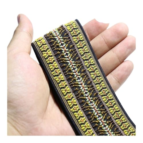 Elastische Bänder, 38 ~ 50 mm, elastisches Gurtband, Kleidung, Taschen, Hosen, elastisches Gummi, DIY-Nähzubehör, Gummiband (Nummer 2) von ESMENATZLS