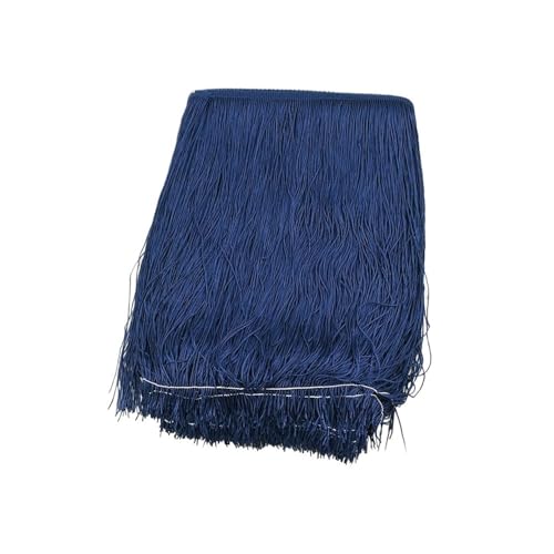 Fransenborte für Kleidung, Kleider, Vorhänge, Nähzubehör, dekoratives Spitzenband, Kleidungsbastelbedarf, 5 m, 30 cm (Nr. 20) von ESMENATZLS