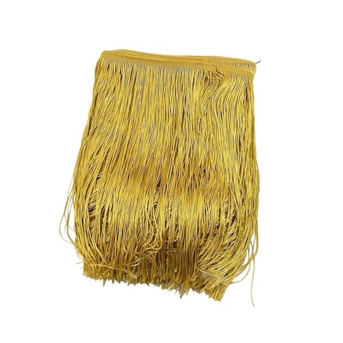 Fransenborte für Kleidung, Kleider, Vorhänge, Nähzubehör, dekoratives Spitzenband, Kleidungsbastelbedarf, 5 m, 30 cm (Nr. 3) von ESMENATZLS