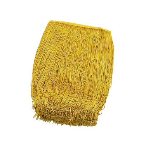 Fransenborte für Kleidung, Kleider, Vorhänge, Nähzubehör, dekoratives Spitzenband, Kleidungsbastelbedarf, 5 m, 30 cm (Nr. 4) von ESMENATZLS