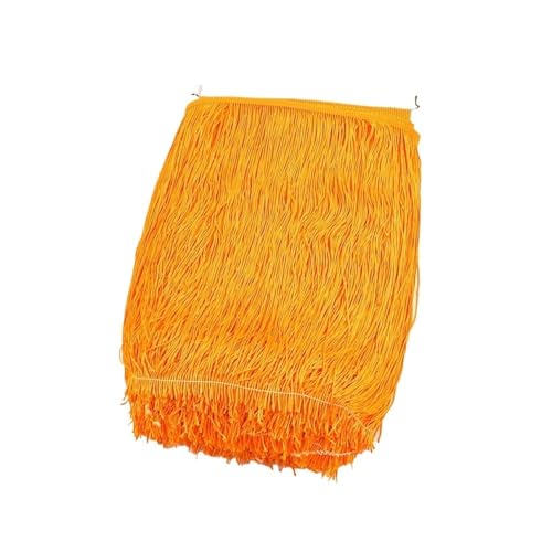 Fransenborte für Kleidung, Kleider, Vorhänge, Nähzubehör, dekoratives Spitzenband, Kleidungsbastelbedarf, 5 m, 30 cm (Nr. 6) von ESMENATZLS