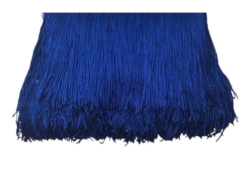 Fransenborte mit kurzen Quasten, 9 cm x 10 m, Spitze für selbstgemachte Vorhänge, Kleider, Nähfarben, Besätze, DIY-Zubehör (32) von ESMENATZLS