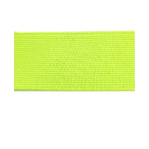 Gummiband zum Umklappen, 2 m, 20/25/30/40/50 mm, Gummiband für Unterwäsche, Hosen, BH, Gummi, Kleidung, verstellbar, weicher Bund, elastisch (Grün 3,40 mm) von ESMENATZLS