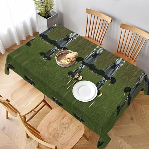 ESNAIUVCD Loon Nature Tischdecke mit Vogeldruck, auslaufsicherer, strukturierter Stoff, für Innen- und Außenbereich und Feiern ESNAIUVCD Loon Nature Tischdecke mit Vogeldruck, auslaufsicherer, strukturierter Stoff, für Innen- und Außenbereich und Feiern von ESNAIUVCD