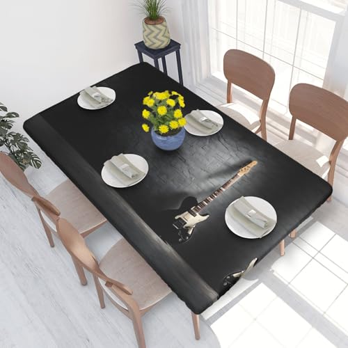 ESNAIUVCD Tischdecke mit E-Gitarren-Druck, ölbeständig, rechteckig, für Restaurants, Gartenpartys, 1,2 m ESNAIUVCD Tischdecke mit E-Gitarren-Druck, ölbeständig, rechteckig, für Restaurants, Gartenpartys, 1,2 m von ESNAIUVCD