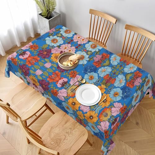 ESNAIUVCD Tischdecke mit Hello Hawaii-Druck, 152,4 x 228,6 cm, auslaufsicherer, strukturierter Stoff, für Innen- und Außenbereich ESNAIUVCD Tischdecke mit Hello Hawaii-Druck, 152,4 x 228,6 cm, auslaufsicherer, strukturierter Stoff, für Innen- und Außenbereich von ESNAIUVCD
