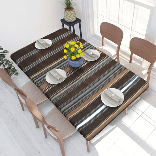ESNAIUVCD Tischdecke mit buntem Streifendruck, ölbeständig, rechteckig, für Restaurants, Gartenpartys, 1,2 m ESNAIUVCD Tischdecke mit buntem Streifendruck, ölbeständig, rechteckig, für Restaurants, Gartenpartys, 1,2 m von ESNAIUVCD