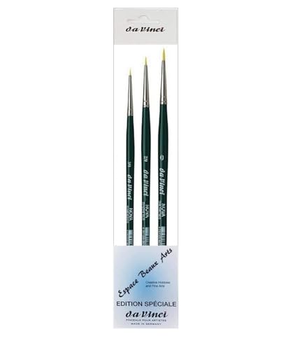 NOVA Serie 1570 - Aquarell-Pinsel Set NOVA-Synthetik no. 3/0, 0/2, 0 NOVA Serie 1570 - Aquarell-Pinsel Set NOVA-Synthetik no. 3/0, 0/2, 0 von ESPACE BEAUX ARTS