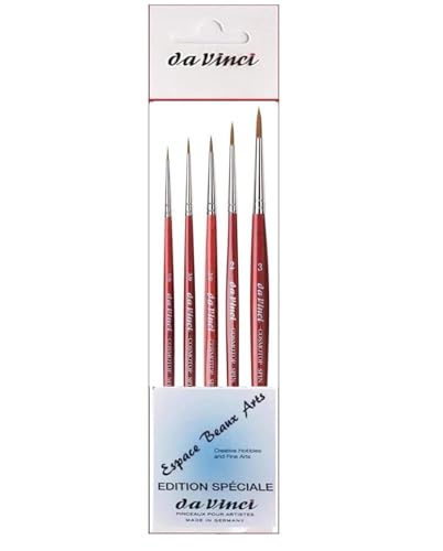Series 5580 cosmotop Spin - Aquarell-Pinsel Set Synthetik, NO. 0/5, 0/3, 0/2, 2, 3 Series 5580 cosmotop Spin - Aquarell-Pinsel Set Synthetik, NO. 0/5, 0/3, 0/2, 2, 3 von ESPACE BEAUX ARTS