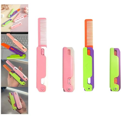 3D-Drucken Fidget Knife Spielzeug, 3D gedrucktes Schwerkraft-Messer-Zappelspielzeug,Karotte Schwerkraft Sensory Toy, Schmetterling Fidget-Messer Spielzeug (2PC-001#) von ESPRY