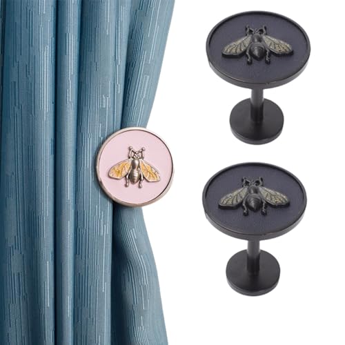 ESSMOKO Raffhalter Für Gardinen Leder-Bienenscheibe Vorhang-Zurrseilhaken Zinklegierung Vorhang-Dock Wandhaken Stanzmontage Geeignet Für Kinderzimmer – Schwarz ESSMOKO Raffhalter Für Gardinen Leder-Bienenscheibe Vorhang-Zurrseilhaken Zinklegierung Vorhang-Dock Wandhaken Stanzmontage Geeignet Für Kinderzimmer – Schwarz von ESSMOKO