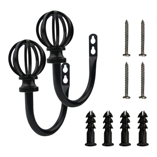 ESSMOKO Raffhalter Für Gardinen Verdickter U-Förmiger Vorhanghaken Aus Eisen Duschvorhanghaken Zubehör Vorhanggurt Vorhanghaken 11 Mm Schwarz ESSMOKO Raffhalter Für Gardinen Verdickter U-Förmiger Vorhanghaken Aus Eisen Duschvorhanghaken Zubehör Vorhanggurt Vorhanghaken 11 Mm Schwarz von ESSMOKO