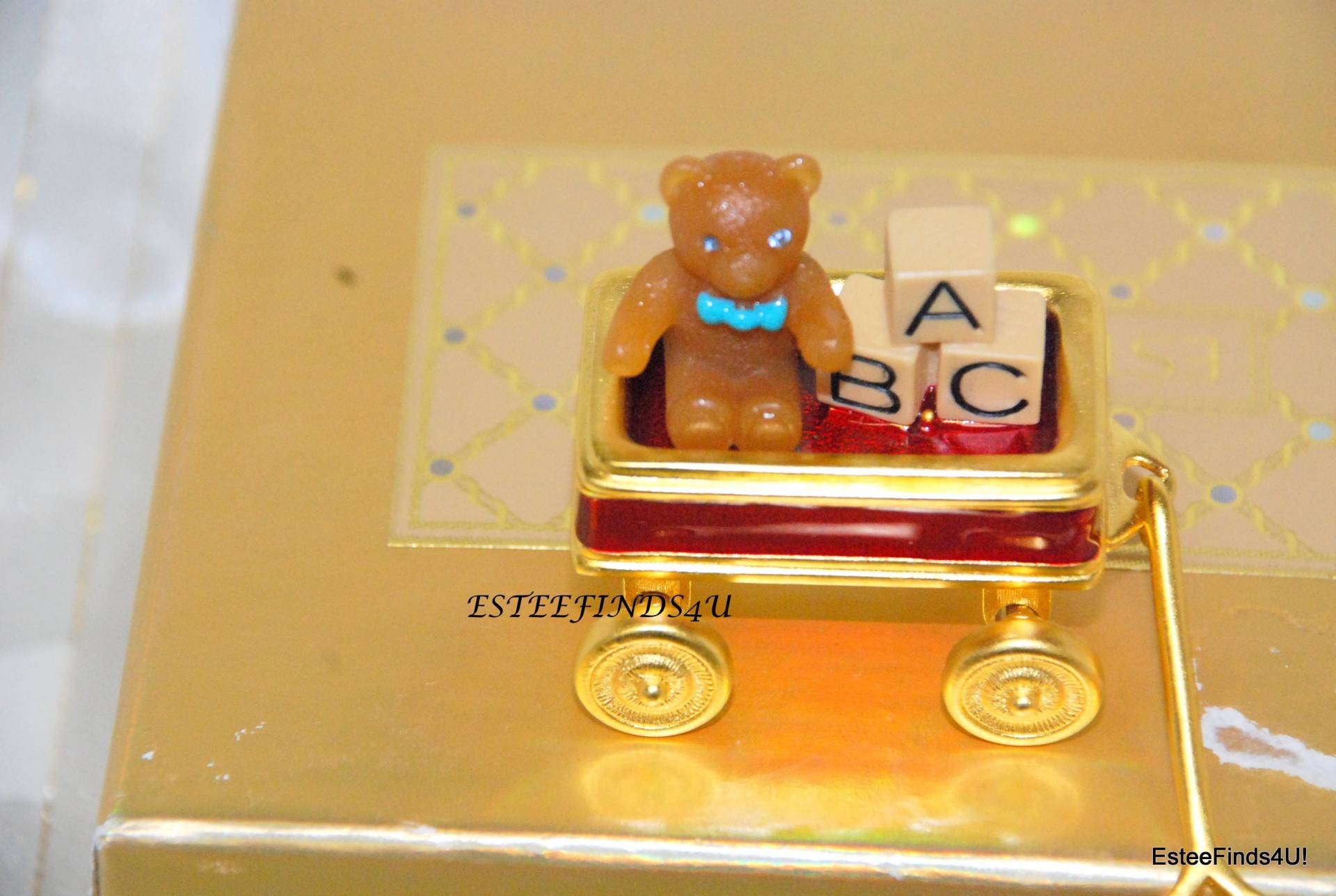 Estee Lauder Toy Wagon Mit Pleasures Festem Parfüm von ESTEEFINDS4U