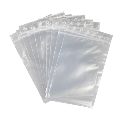 Zip-Beutel, Kunststoff, transparent, lebensmittelecht, wiederverschließbar, für Süßigkeiten, Kekse, 100 Stück, robust, 50 Mikron, 6 cm x 8 cm Zip-Beutel, Kunststoff, transparent, lebensmittelecht, wiederverschließbar, für Süßigkeiten, Kekse, 100 Stück, robust, 50 Mikron, 6 cm x 8 cm von ESTENAT