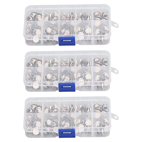 150pcs Brosche Button Unsichtbarkeit Anti -Exposition Weiß lächelnde Gesicht Verdeckter Schnappknopf abtrennbare Knopfstifte Handwerk Handwerksnähe Projekte Materialien Materialien 150pcs Brosche Button Unsichtbarkeit Anti -Exposition Weiß lächelnde Gesicht Verdeckter Schnappknopf abtrennbare Knopfstifte Handwerk Handwerksnähe Projekte Materialien Materialien von ETAINGYEUN