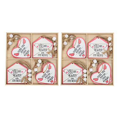24PCS Romantische Liebe Leicht Gewicht Herz Holzscheiben für Hochzeits Heimparty 24PCS Romantische Liebe Leicht Gewicht Herz Holzscheiben für Hochzeits Heimparty von ETAINGYEUN