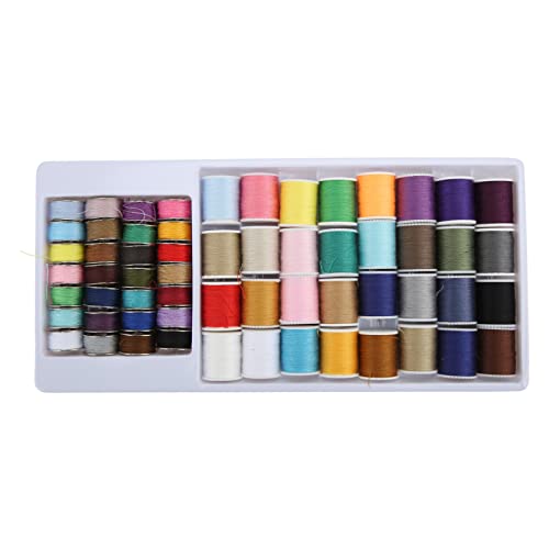 60 Wellen -Multikolen -Polyester -Nähfaden mit wiederverwendbarem Spulenpraktikum für Nähmaschinenhaushalte 60 Wellen -Multikolen -Polyester -Nähfaden mit wiederverwendbarem Spulenpraktikum für Nähmaschinenhaushalte von ETAINGYEUN