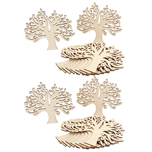 Baumform Holzspäne einzigartiges Aussehen glatter Oberflächen Handarbeit Home Dekoration Handwerk von ETAINGYEUN