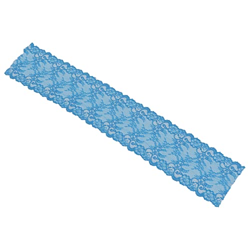 Breites dehnbares Spitzenbänder elastischer Trimmstoff für Handarbeit Handwerk liefert Hochzeitsfeier Dekorationen 10 Meter Nylon Material von ETAINGYEUN