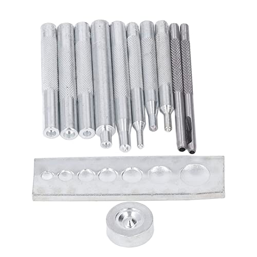 Craft Tool Die Punch Kit hohe Härte Anti -Handarbeit Ledercraft Punch Kit mit universeller Basis für den Haushalt Craft Tool Die Punch Kit hohe Härte Anti -Handarbeit Ledercraft Punch Kit mit universeller Basis für den Haushalt von ETAINGYEUN