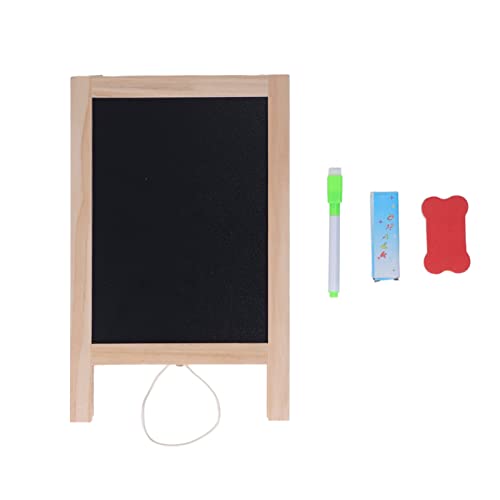Doppelseitiger Staffelei Chalkboard Magnetic Whiteboard Foldable Ständer Holzhalkplatte für Promotionsmenüs Pappel Doppelseitiger Staffelei Chalkboard Magnetic Whiteboard Foldable Ständer Holzhalkplatte für Promotionsmenüs Pappel von ETAINGYEUN