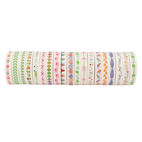 ETAINGYEUN Japanischer Stil farbiger dekorativer Klebeband Set für Handarbeit Handwerk Party Dekoration ETAINGYEUN Japanischer Stil farbiger dekorativer Klebeband Set für Handarbeit Handwerk Party Dekoration von ETAINGYEUN